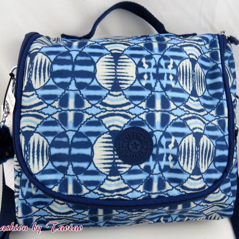 NWT Kipling Kichirou Insulated Lunch Bag KaleidoscopePRT